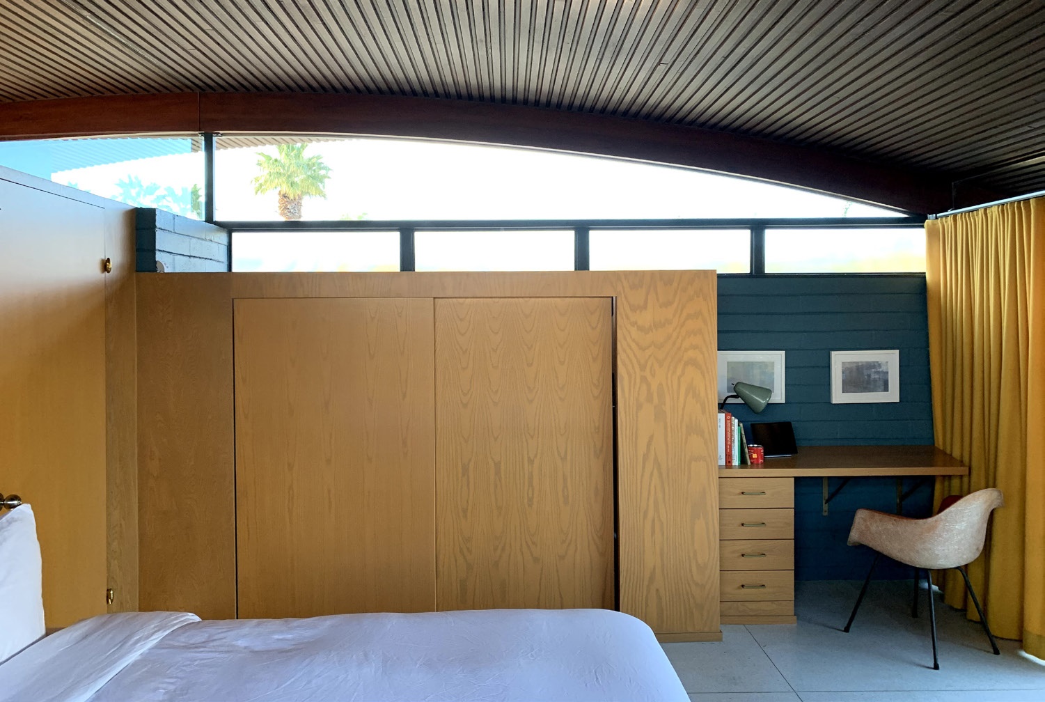 Rehabilitated closet based on original drawings
